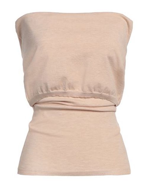 Woman Sweater Beige Size ONESIZE Viscose, Polyester