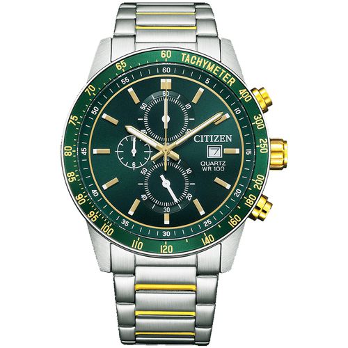 Men's Classic Green Dial Watch