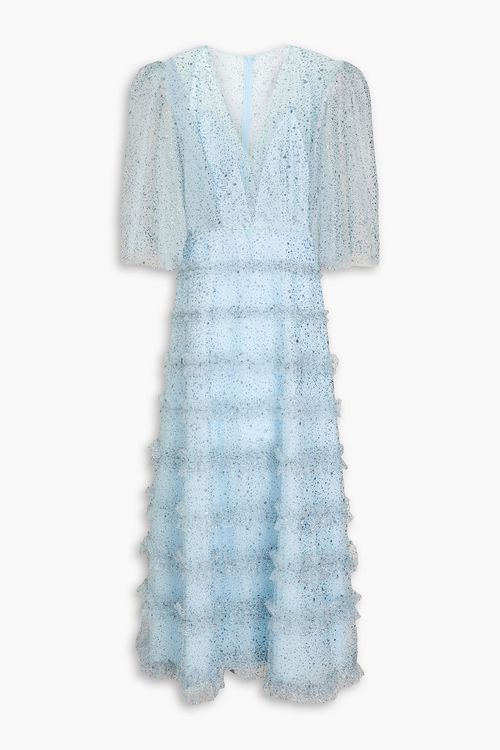 Lucia glittered tulle gown