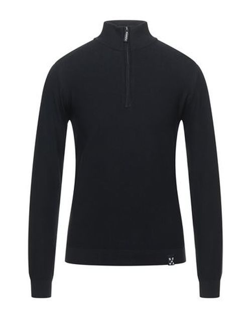 Man Turtleneck Midnight blue Size S Viscose, Nylon