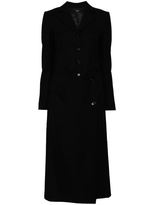 Blazer panel dress - Black