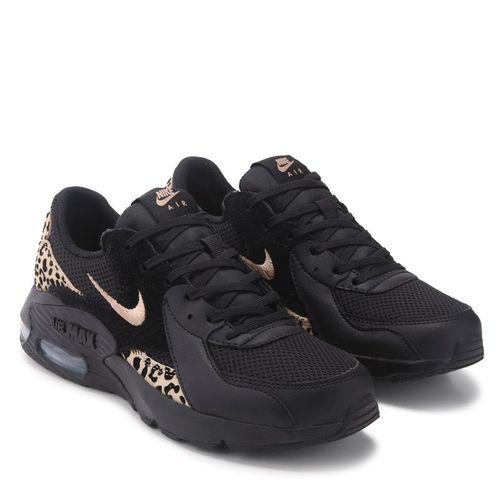 Women's Air Max Excee Sneakers (Black/Leoprint)