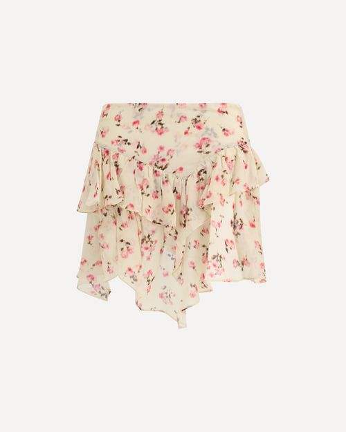 Lolita flared floral Skirt Female 36