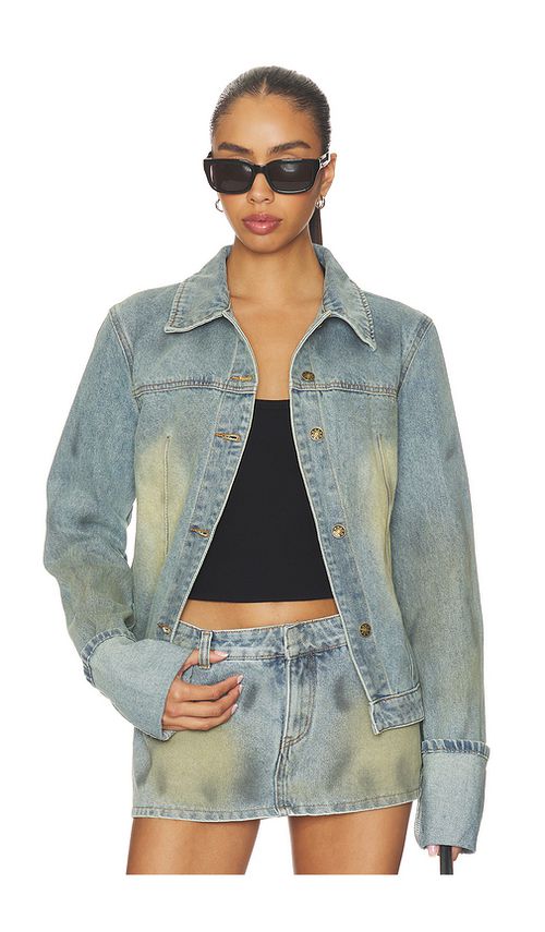 LIONESS The Bronx Denim Jacket in Blue. 10. Also , 8, 12
