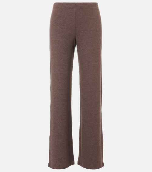 Lauren mid-rise wide-leg pants