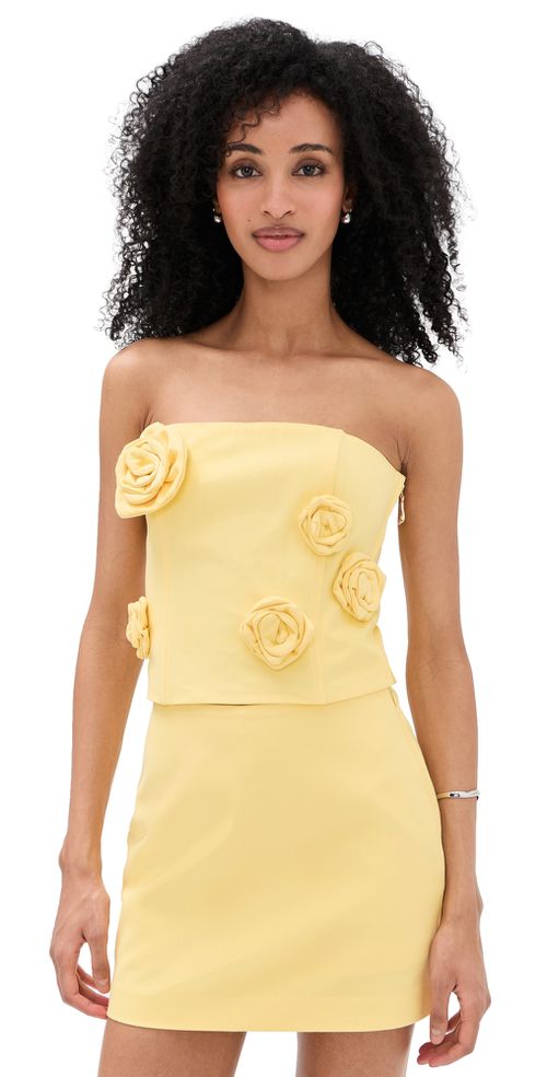 Eleodra Tube Top Yellow