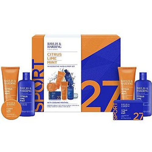Baylis & Harding Citrus Lime and Mint Mens Invigorating Shower & Prep Gift Set