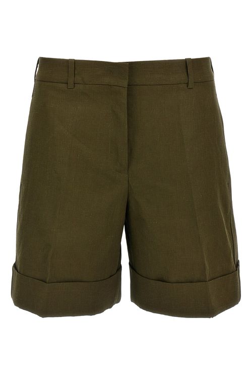 Linen Bermuda Shorts