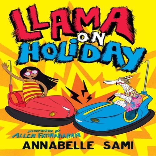 Llama on Holiday Book
