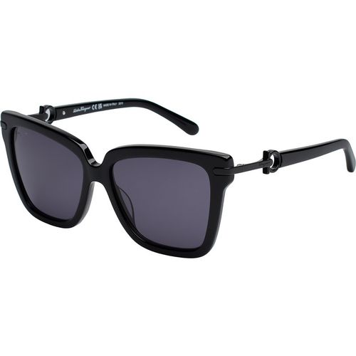 Salvatore Ferragamo Womens Square Sunglasses SF1085S Women - Black - One Size
