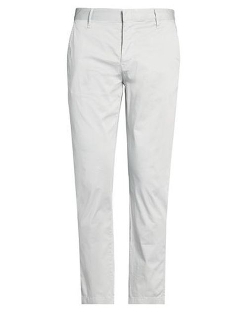 Man Pants Light grey Size 34 Cotton, Elastane