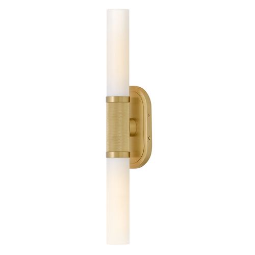 Lacquered Brass LED Wall Sconce from the Thayer Collection