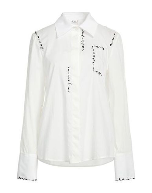 Aviù Woman Shirt White Size 4 Cotton