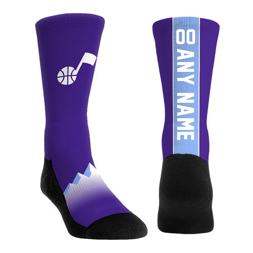 Youth Utah Jazz 2024/25 City Edition Custom Jersey Crew Socks