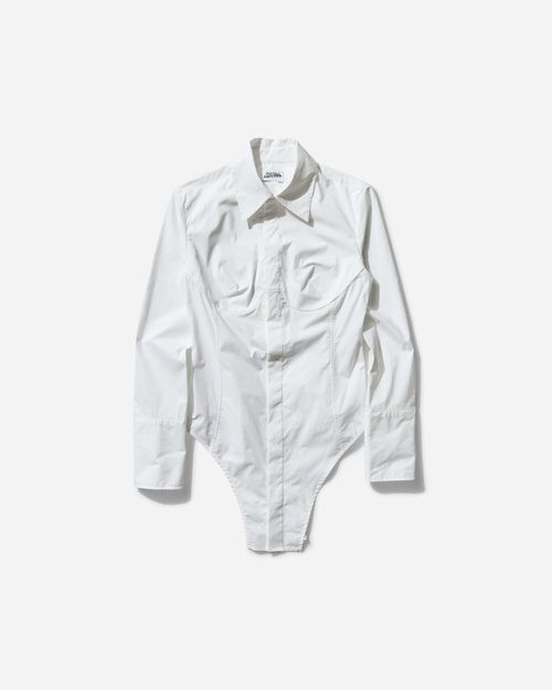 Women s Bodysuit Shirt White