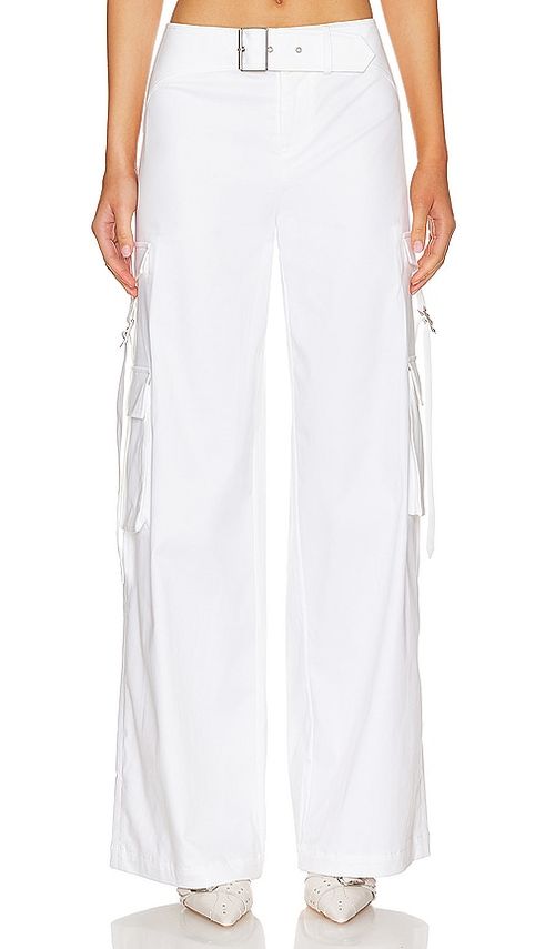 Camila Coelho HOSE COCONUT GROVE in White. Größe XS. Also in