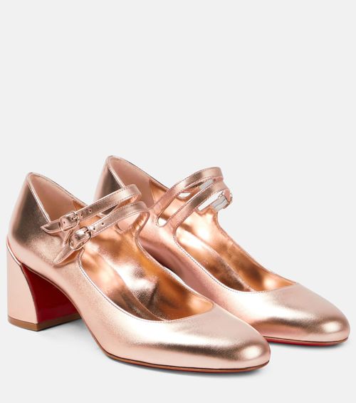Miss Jane leather Mary Jane pumps