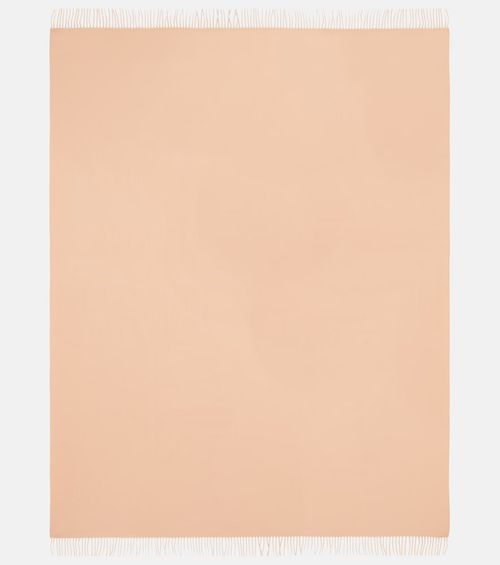 Loro Piana Unito fringed cashmere blanket