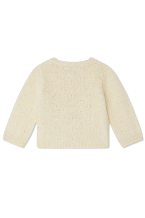 Wool Cardigan, Unisex, Yellow