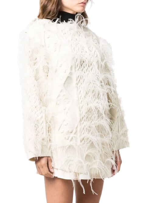 Garavani Sweater — White