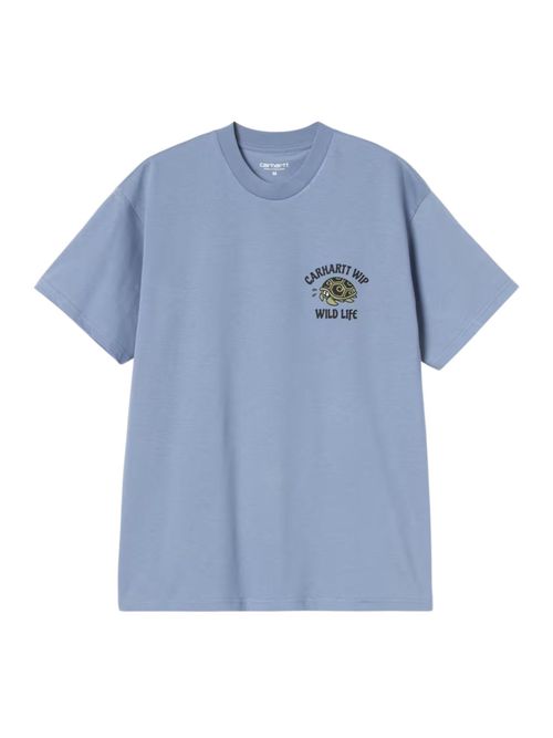 Light Blue Printed T-Shirt