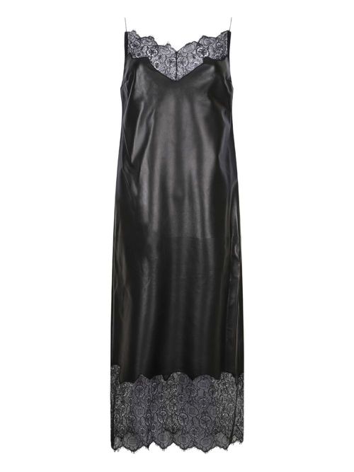 Givenchy leather midi dress - Black