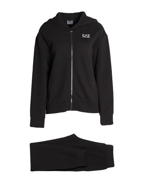 Woman Tracksuit Black Size L Polyester, Cotton