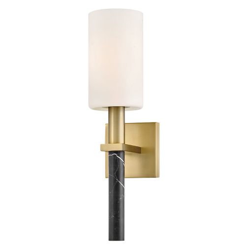 Lacquered Brass LED Wall Sconce from the Turin Collection