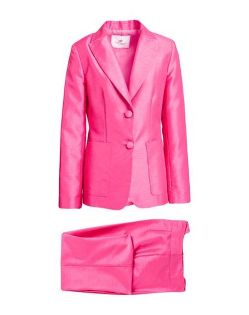Woman Suit Fuchsia Size 12 Polyester