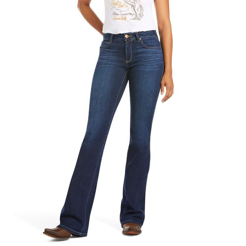 Women's Ultra Stretch Perfect Rise Katie Flare Jeans in Maya Cotton, Size 25 Long, by