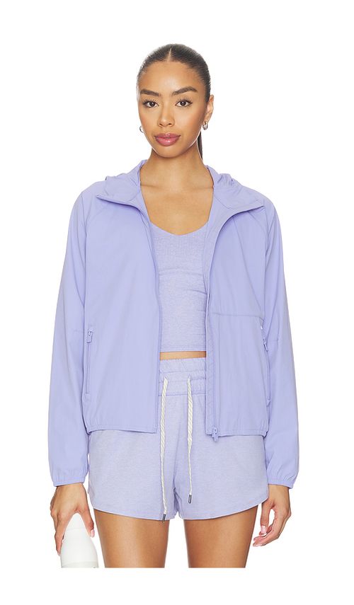 Vuori Women's Renew Trainer Shell in Purple. XS. Also in S, M