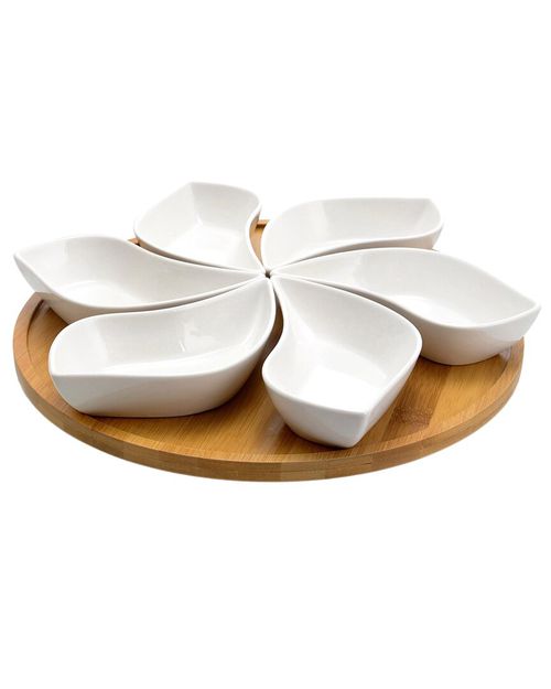 Signature Lazy Susan Appetizer & Condiment Server Set