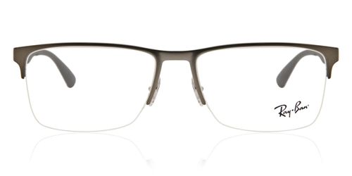 Ray-Ban RX6335 Men's Glasses, Grey, Size 56