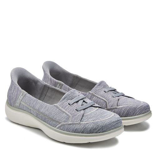 Women's Slip-Ins On The Go Flex-Top Notch Slip On Shoes (Grey Heathered)