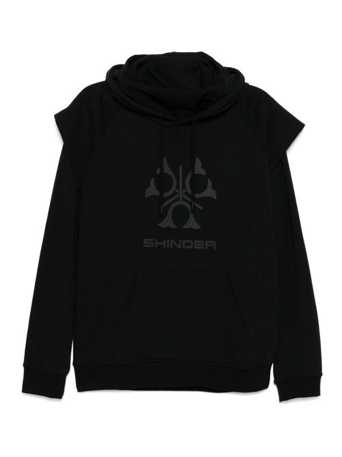 Olly Shinder folk hoodie - Black