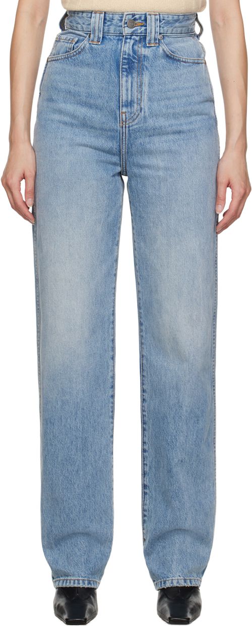 KHAITE Blue Albi Jeans