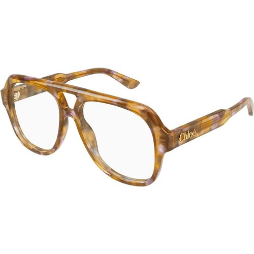 Chloé Woman Chloé CH0339O 004 Optical frames Acetate Havana Transparent Pilot