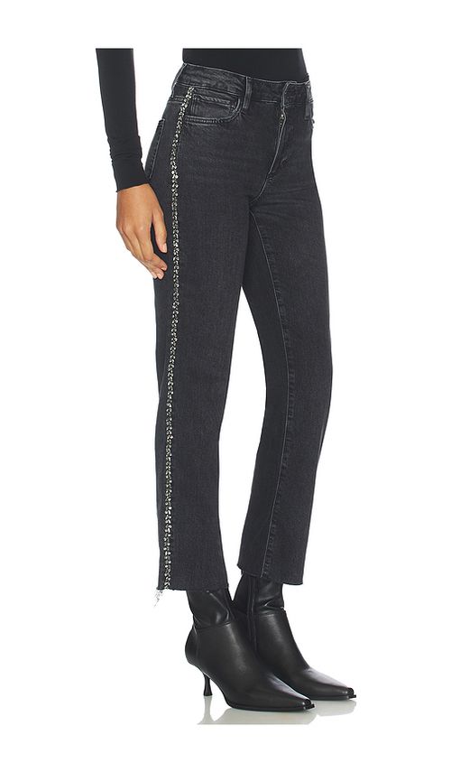 PAIGE Mason Ankle Straight Jeans in Black. - 34 also , 25, 26, 27, 28, 29, 30, 31