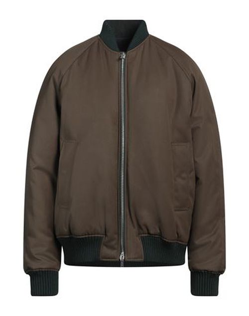 Man Jacket Brown Size XS Polyester, Virgin Wool, Cotton, Polyamide, Elastane