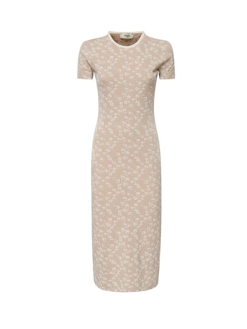 Jacquard Viscose Dress