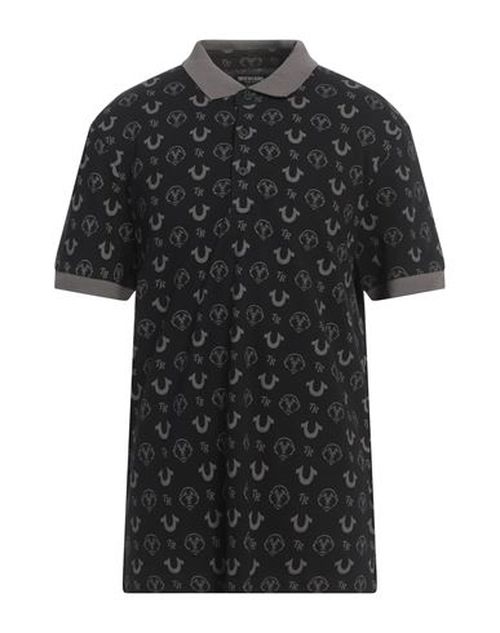 True Religion Man Polo shirt Black Size L Cotton