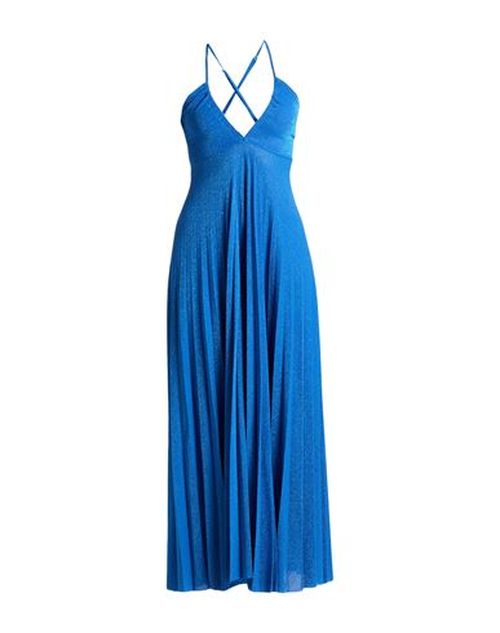 Woman Jumpsuit Blue Size 2 Cotton, Polyester, Polyamide, Nylon, Elastane