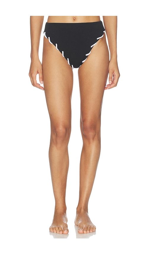 Nau Bikinis Contour Bikini Bottom in Black. - XS also in S