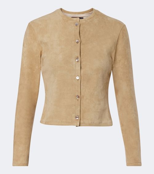 Astrid suede cardigan