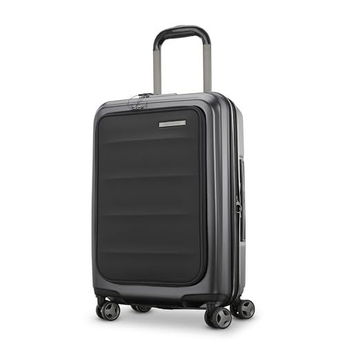Samsonite Carry-On Pro Front Pocket Hardside Expandable 21-Inch Octiv Luggage: Durable & Impact Resistant