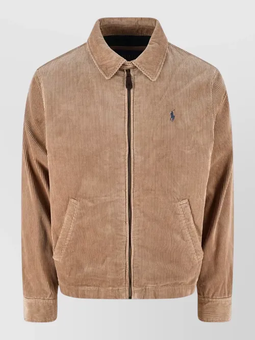 Polo Ralph Lauren - corduroy coat buttoned cuffs side pocket