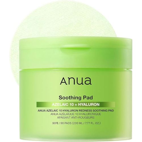 ANUA - Azelaic 10 Hyaluron Redness Soothing Pad - 90pad