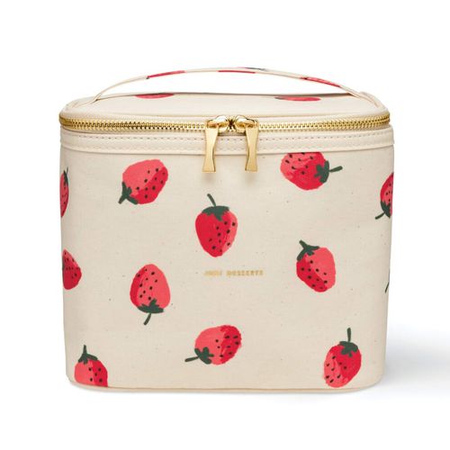 Kate Spade New York Insulated Lunch Tote  Small Lunch Cooler  Cute Lunch Bag for Women  Thermal Bag with Double Zipper Close and