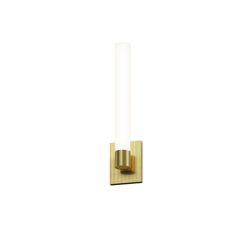 Satin Brass LED Wall Sconce from the Scepter Collection