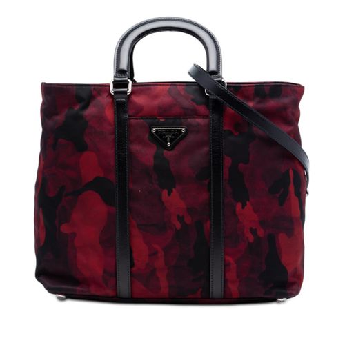 Pre-owned Tessuto Camouflage Satchel Ladies XLHTCZ2L8RNIFXPD